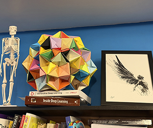 Geometry Between Bones and Wings Polyhedra Origami